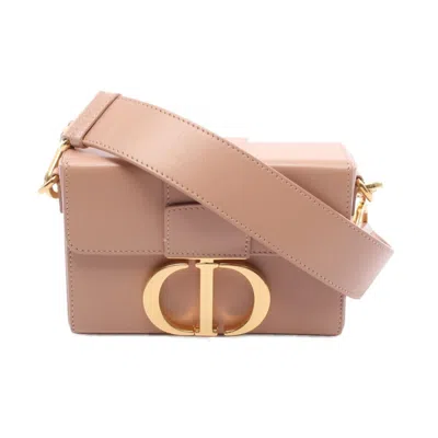 Pre-owned Dior Christian  Pink Leather Shoulder Bag ()