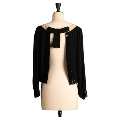Pre-owned Dior Christian  "portofino" Blouse By Bill Gaytten, Cruise 2012 Collection In Beige