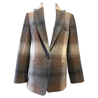 Pre-owned Dior Christian  Prince De Galle Jacket Perfect Condition In Gray