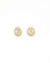 Dior Christian  Rhinestone Clip-on Earrings