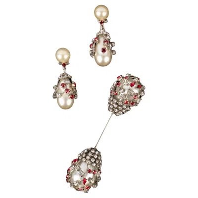 Pre-owned Dior Christian  Set Of Jewelry (attributed To) In Multi