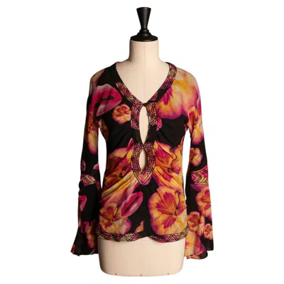 Pre-owned Dior Christian  Shirt 'riley, Kristen, Kate, And Gisele' By John Galliano Summer In Brown