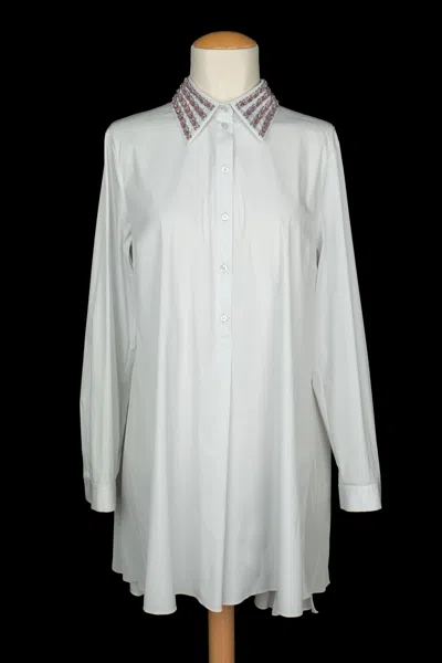 Pre-owned Dior Christian  Shirt-dress 2014s In Gray