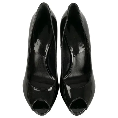 Pre-owned Dior Christian  Shoes In Black Patent Leather Pumps