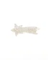 Dior Christian  Shooting Star Hair Clip In Gold