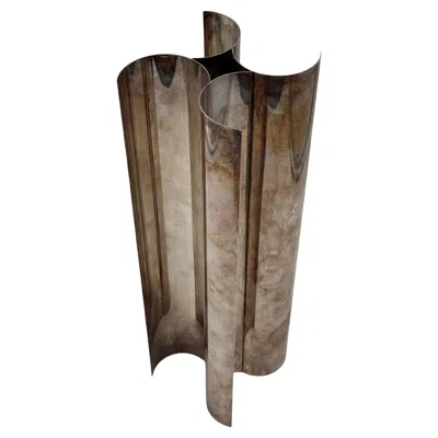 Pre-owned Dior Christian , Silver-plated Solifleur Sculptural Vase,  France 1980s