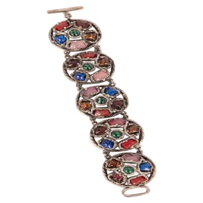 Pre-owned Dior Christian  Silvery Metal Bracelet, 1990 In Multi