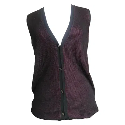 Pre-owned Dior Christian  Sleeveless Cashmere Vest. In Black
