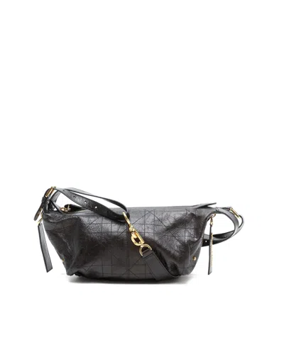 Dior Christian  Small D-journey Bag In Black