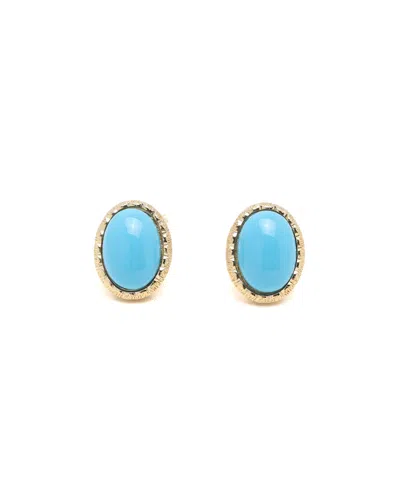Dior Christian  Stone Clip-on Earrings In Blue