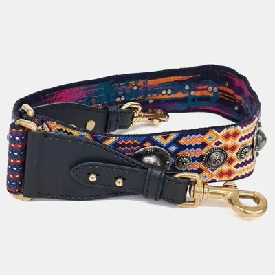Pre-owned Dior Christian  Strap In Multi