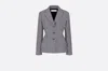 DIOR CHRISTIAN DIOR TIGHT-FITTING JACKET CLOTHING