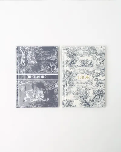 Dior Christian  Toile De Jouy Notebook Set Of 2