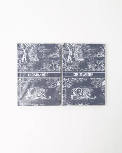 Dior Christian  Toile De Jouy Notebook Set Of 2