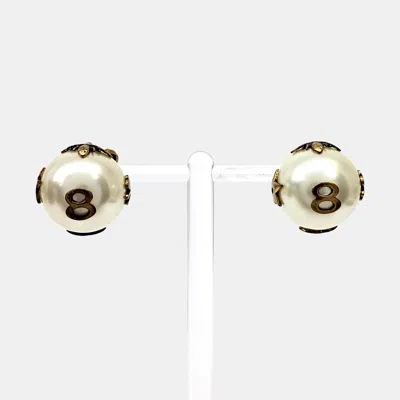 Pre-owned Dior Christian  Tribale Earrings In Multi