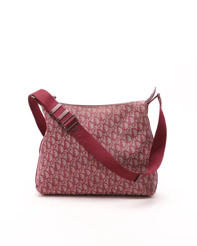 Dior Christian  Trotter Bag In Orange