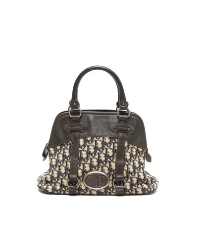 Dior Christian  Trotter Bag In Brown