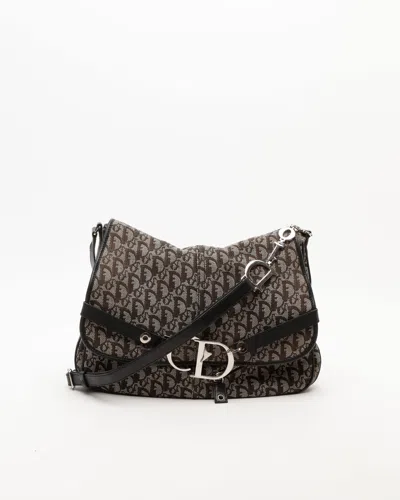 Dior Christian  Trotter Canvas Shoulder Bag