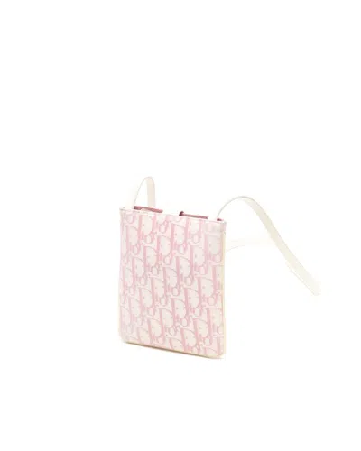 Dior Christian  Trotter Girly Crossbody Bag In Pink