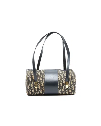 Dior Christian  Trotter Hobo Bag In Blue