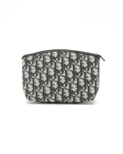 Dior Christian  Trotter Pouch In Black