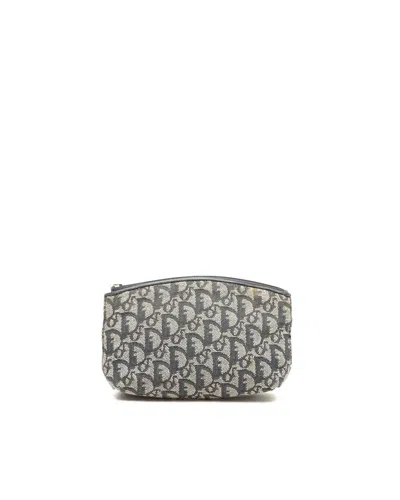 Dior Christian  Trotter Pouch In Gray
