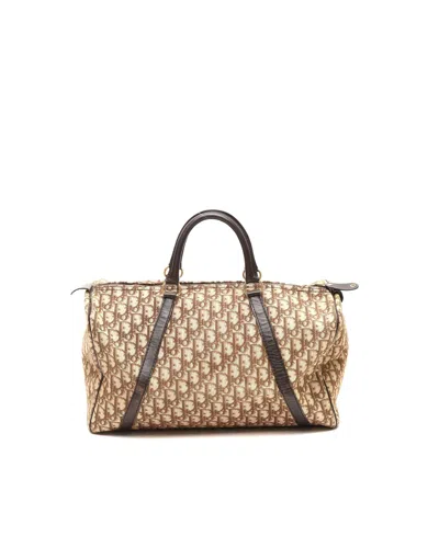 Dior Christian  Trotter Weekend Bag In Multi