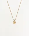 Dior Christian  Twist Ring Logo Necklace