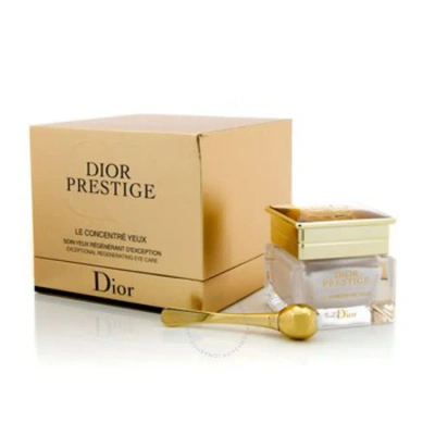 Dior Christian  Unisex Prestige Le Concentre Yeux Exceptional Regenerating Eye Care Cream 0.5 oz Skin