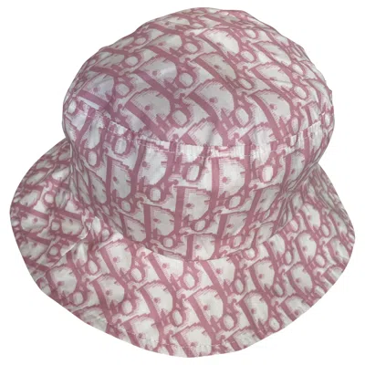 Pre-owned Dior Christian  Vintage Bob Hat Monogram In Gray