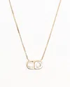 Dior Christian  Vintage Cd Logo Halskette