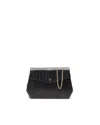 Dior Christian  Vintage Envelope Chain Bag In Black
