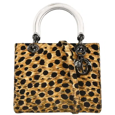 Pre-owned Dior Christian  Vintage Lady  Bag Printed Canvas Multicolour Canvas Tote Bag Bag ()