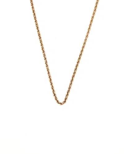 Dior Christian  Vintage Necklace In Gold