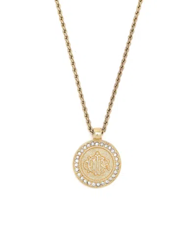 Dior Christian  Vintage Rhinestone Necklace In Gold