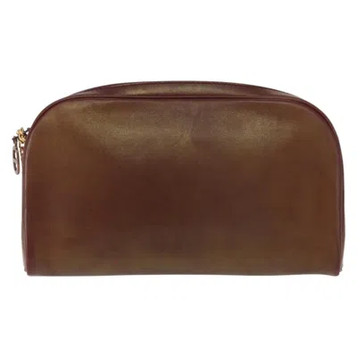 Pre-owned Dior Christian  Vintage Shoulder Bag Leather Red Leather Shoulder Bag Bag ()