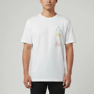 Pre-owned Dior Christian  White Astero Logo Print Jersey Crewneck T-shirt M