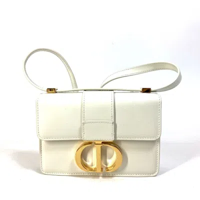 Pre-owned Dior Christian  White Leather Shoulder Bag ()