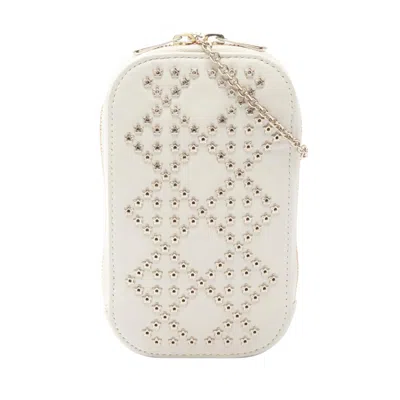 Pre-owned Dior Christian  White Leather Shoulder Bag ()