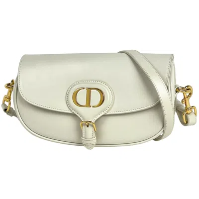 Pre-owned Dior Christian  White Leather Shoulder Bag ()