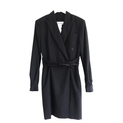 Pre-owned Dior Christian  X Galliano Pre-fall 1998 Women's Black Wool Dress, Fr44