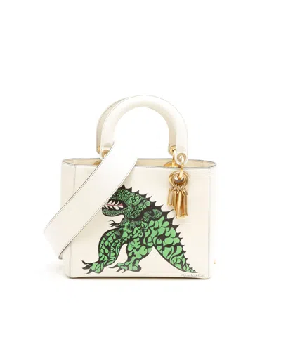 Dior Christian  X Niki De Saint Phalle Medium Dragon Lady  Bag In Multi