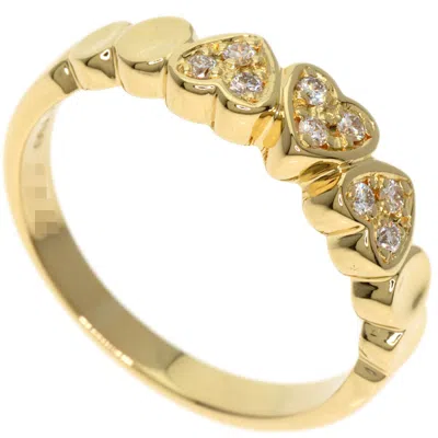 Pre-owned Dior Christian  Yellow Gold Yellow Gold (18k) Band Ring ()
