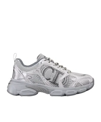 Dior Chrono Sneakers In Gray