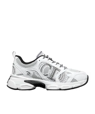 Dior Chrono Sneakers In White