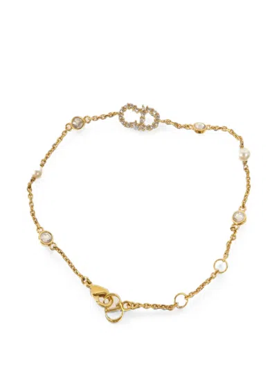 Pre-owned Dior Clair D Lune Bracelet In Gold