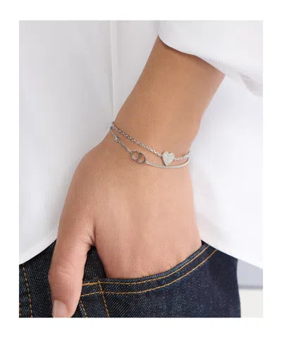 Dior Clair D Lune Bracelet In Silver