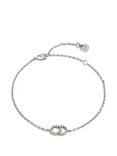 Pre-owned Dior Clair D Lune Bracelet In Silver