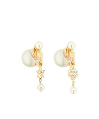 Dior Clip-on Earrings In Yellow