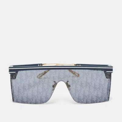 Pre-owned Dior Club M1u Shield Sunglasses In Blue